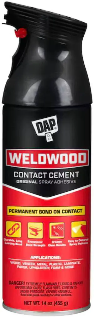 DAP Weldwood Contact Cement Spray: 14.0 oz. (Clear)