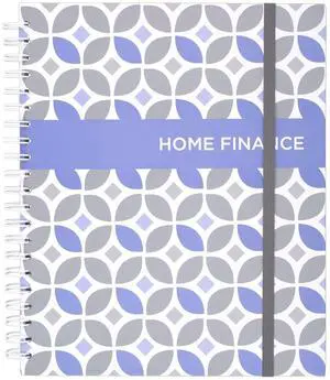 Mead Undated Home Finance Organizer: 9 in. x 11 in. *Overview Page 2024 to 2027