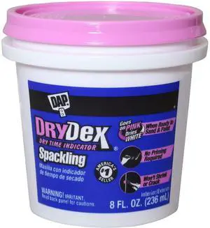 DAP DryDex Dry Time Indicator Spackling: 8.0 fl. oz. (Pink / White)
