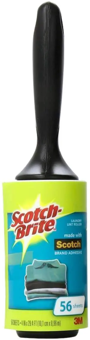 Scotch-Brite Laundry Lint Rollers: 4 in. x 29.4 ft. / 56 sheets (Natural) *56 sheets