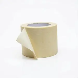 JVCC Economy Grade Masking Tape: 4 in. (96mm actual) x 60 yds. (Natural) JVCC Economy Grade Masking Tape: 4 in. (96mm actual) x 60 yds. (Natural)