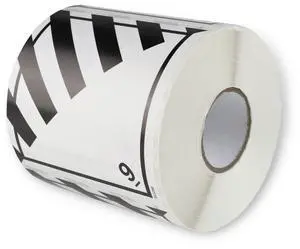 FindTape Regulated DOT Shipping Labels: 4 in. x 4 in. (Hazard Class 9) *500-labels DL5250 FindTape Regulated DOT Shipping Labels: 4 in. x 4 in. (Hazard Class 9) *500-labels DL5250