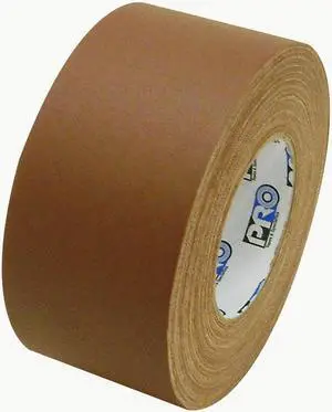 Pro Tapes Premium Grade Gaffer Tape (PRO-Gaff): 3 in. (72mm actual) x 55 yds. (Brown)