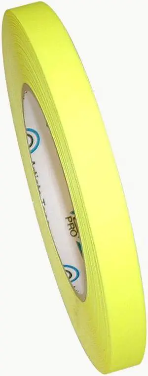Pro Tapes Fluorescent Console Tape (PRO-Artist-Neon): 1/2 in. x 60 yds. (Fluorescent Yellow)