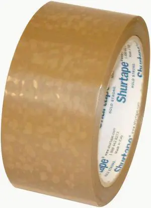 Shurtape Economy Grade Printable UPVC Film Tape (VF-719): 2 in. (48mm actual) x 55 yds. (Tan)