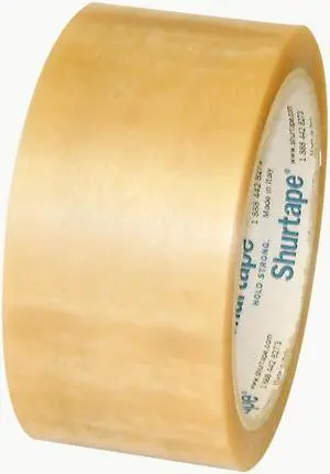 Shurtape Economy Grade Printable UPVC Film Tape (VF-719): 2 in. (48mm actual) x 55 yds. (Natural)