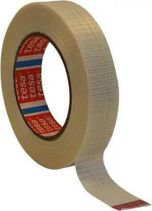 tesa Bi-Directional Filament Tape [Polyester] (4591): 1 in. x 55 yds. (Translucent)