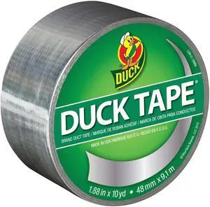 Duck Brand Metallic Duct Tape: 1.88 in x 30 ft. (Chrome) - OEM