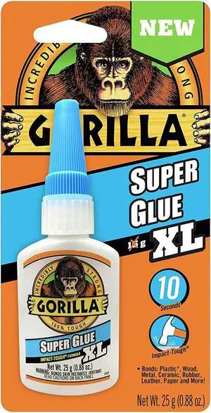 Gorilla Super Glue: 25g bottle / XL (Clear)