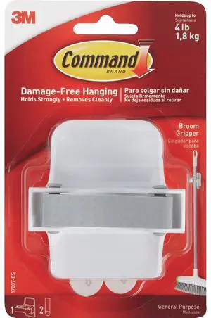 3M Scotch CMD-GR Command Grippers and Hangers: Spray Bottle Hanger [2-pack] (White) *2-pack - OEM