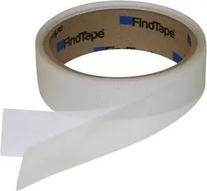 FindTape iGrip Comfortable Grip Tape: 1 in x 5 ft. (Clear)