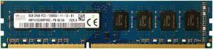 HYNIXHynix Hmt41Gu6Mfr8C-Pb Hynix 8Gb (1X8Gb) Pc312800 1600Mhz Ddr3 Sdram 2Rx8 Unbuffered Non Ecc 240Pin Dimm Memory Module