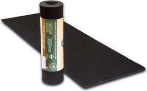 KAZAIRA Extended Gaming Mouse Pad with Professional Anti-Fray Stitched Edges - 36" X 12" x 4mm - Black