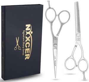 NIXCER SHARP KOREAN SERIES HAIR CUTTING AND THINNING SCISSORS COMBO SET 6.25"