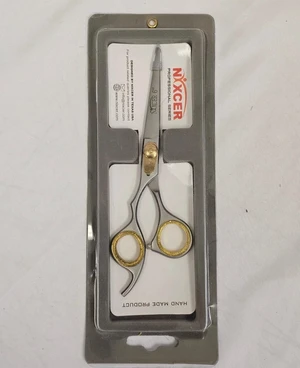 NIXCER PROFESSIONAL SERIES RAZOR EDGE HAIR CUTTING SCISSOR LEFTY 6" SAND NIXCER PROFESSIONAL SERIES RAZOR EDGE HAIR CUTTING SCISSOR LEFTY 6" SAND