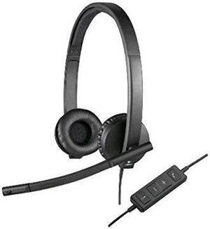 Logitech USB H570e Corded Double_Ear Headset _981_000574_