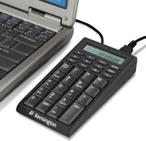 Kensington K72274US Notebook Keypad/Calculator with USB Hub, 19-Key Pad