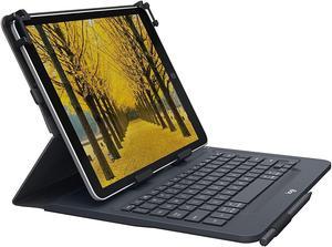 Logitech Universal Folio with Integrated Bluetooth 3.0 Keyboard for 9-10" Apple, Android, Windows Tablets (920-008334)