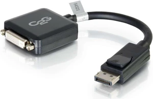 C2G / Cables to Go 54321 DisplayPort Male to Single Link DVI-D Female Adapter Converter, Black (8-Inch) C2G / Cables to Go 54321 DisplayPort Male to Single Link DVI-D Female Adapter Converter, Black (8-Inch)