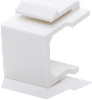 50pcs Snap-in Keystone Blank Insert for Wall Plate White