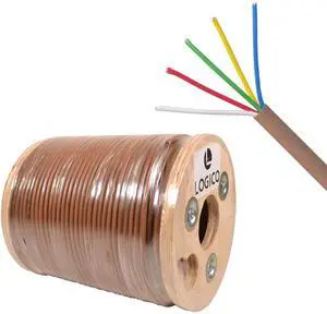 18/5 Thermostat Wire HVAC Bare Copper Cable CMR/Riser-Rated Power Circuit 500ft