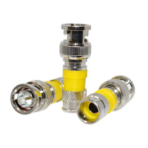 thumbnail image 2 of 50-Pack Twist-On BNC Male Connectors For RG59 Coax – CCTV Camera – LOGICO 2 of 4