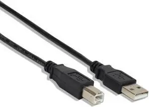 3 Pack 6ft USB 2.0 A Male to B Male High Speed 6 Feet Printer Scanner Cable