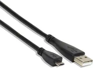 5 Pack 3ft USB 2.0 A Male to Micro-B Male Data Sync Charger Adapter Cable