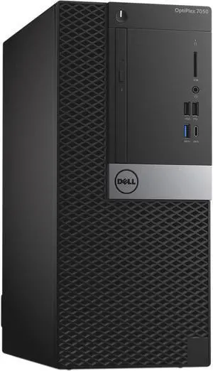 Dell OptiPlex 7050 MT i7-7700 upto 4.20GHz 16GB 256GB PCIe SSD Mini Tower DVD-RW