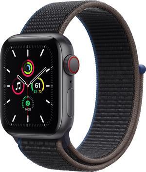 Apple Watch SE Cell 40mm Space Gray Aluminum - Charcoal Sport Loop MYEE2LL/A