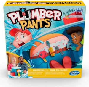 Hasbro Gaming Plumber Pants Game for Kids Ages 4 & Up Hasbro Gaming Plumber Pants Game for Kids Ages 4 & Up