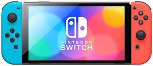 Nintendo HEGSKABAA Switch - OLED Model with Neon Red & Neon Blue Joy-Con
