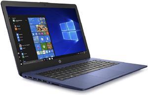 NEW HP Stream 14" Dual Core Intel® Celeron® N4000 (up to 2.6 GHz) 64GB SSD 4GB RAM Windows 10S Royal Blue Included Microsoft Office 365 1 Year 14-cb171wm
Webcam + Microphone