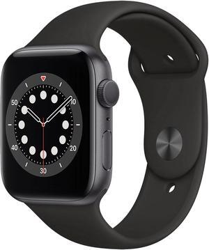Apple Watch Gen 6 Series 6 44mm Space Gray Aluminum - Black Sport Band M00H3LL/A