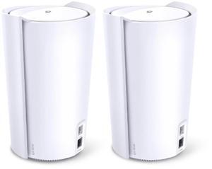 (2-Pack) TP-Link Deco AX5700 Tri-Band Smart Whole Home Mesh Wi-Fi 6 System