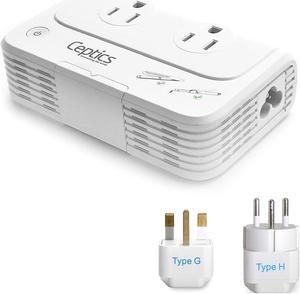 Ceptics PU-200X-ME Israel, Jordan Voltage Converter, SWadAPt - C, G, H