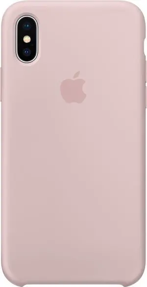 Apple MQT62ZM/A iPhone X Silicone Case - Pink Sand