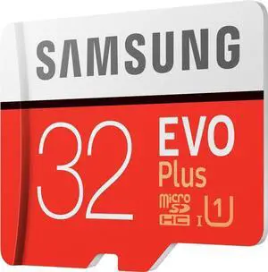 Samsung MB-MC32GA/AM 32GB EVO Plus Class 10 Micro SDHC With Adapter