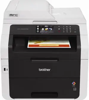 Brother MFC-9330CDW Color Multifunction Printer - 600 x 600 dpi - 23 ppm Mono/Color - 250 Sheets - USB 2.0 - 110-120V AC Brother MFC-9330CDW Color Multifunction Printer - 600 x 600 dpi - 23 ppm Mono/Color - 250 Sheets - USB 2.0 - 110-120V AC