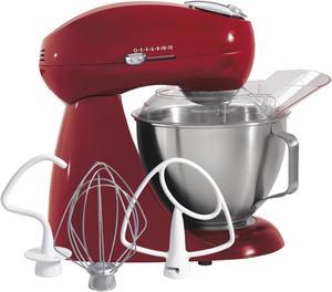 Hamilton Beach Eclectrics® Carmine Red All-Metal Stand Mixer 63232