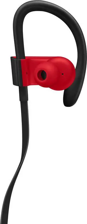 Apple Beats Powerbeats3 Defiant Black Red Decade Collection In Ear Headphone MRQ92LL/A