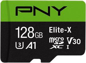 PNY Elite-X 128 GB Class 10/UHS-I (U3) microSDXC