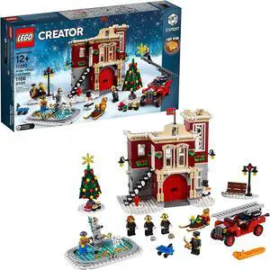 LEGO Creator Expert Winter Village Fire Station 10263 Building Kit, 2019 (1166 Pieces)
