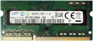 Samsung 4GB DDR3 SoDimm Non ECC PC3-12800 1600Mhz 1Rx8 Memory M471B5173BH0-YK0