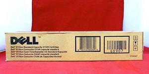 Dell GD907 Cyan Toner Cartridge 5110cn Color Laser Printer