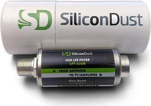 SiliconDust LPF-608M LTE Filter for TV Antennas USA 2020 Standard 600/608/618MHz