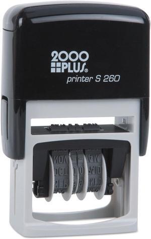 4 in 1 e-Message 2 Color Dater 15/16 x 1 3/4 COMPLETED/EMAILED/ENTERED/SCANNED