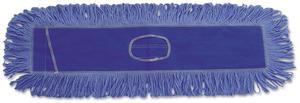 Boardwalk Dust Mop Head Cotton/Synthetic Blend 36 x 5 Looped-End Blue 1136