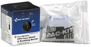First Aid Only SmartCompliance CPR Face Shield & Breathing Barrier Plastic One Size Fits Most FAE6023