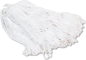 Boardwalk Pro Loop Web/Tailband Wet Mop Head Rayon 24oz White 424REA